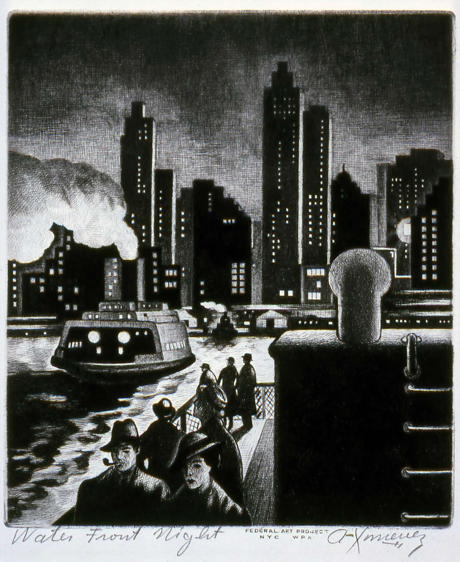 Alfredo Ximenez, Waterfront Night